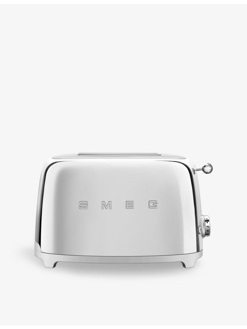 Smeg two-slice stainless steel toaster - British product