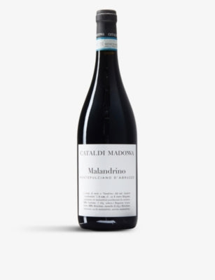 Cataldi Madonna Montepulciano d'Abruzzo Malandrino red wine 750ml (British brand)