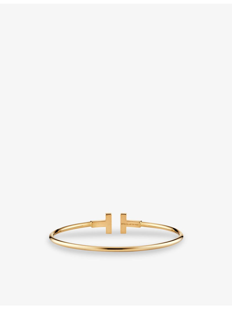 Tiffany & Co. T Wire bracelet 18ct yellow gold, UK version