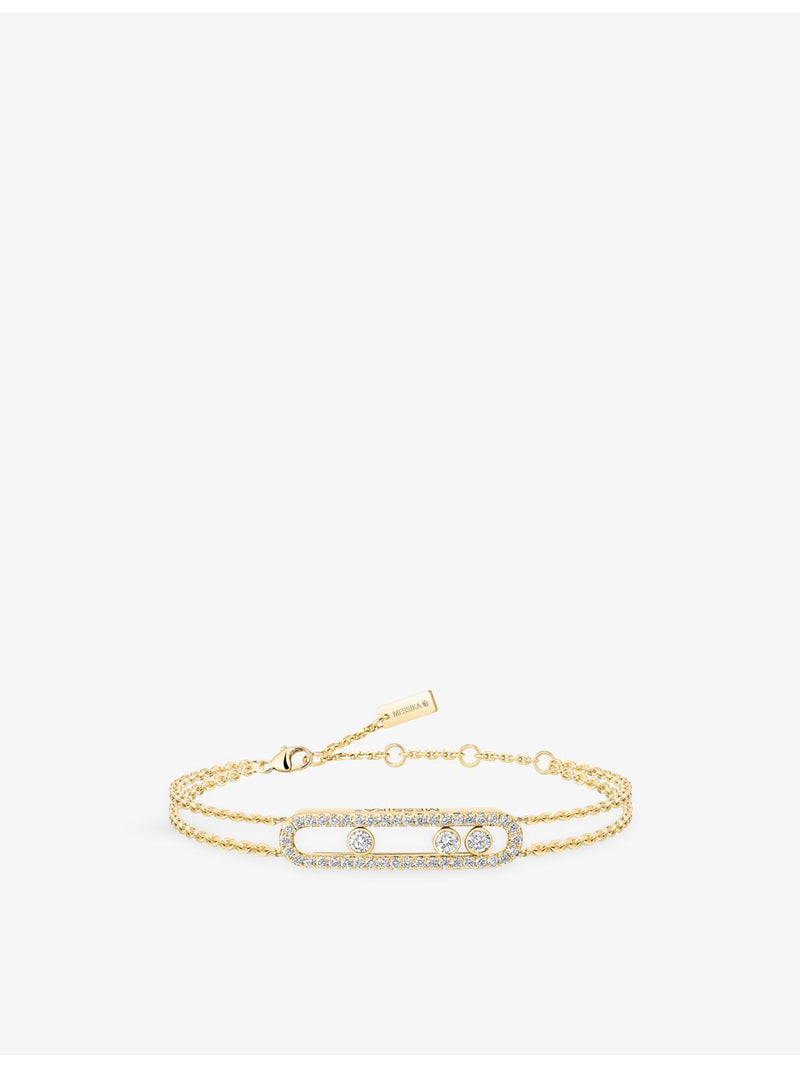 Messika Move Classique 18ct yellow gold bracelet - British product