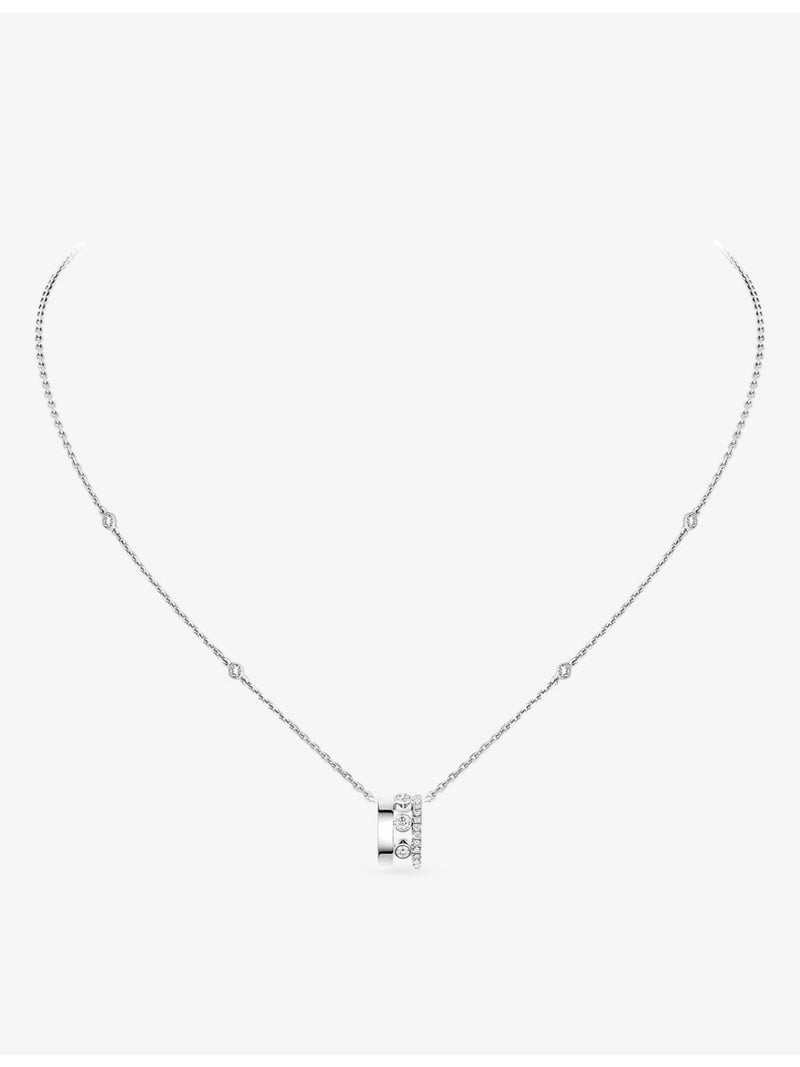 Messika 18ct white-gold diamond necklace 0.31ct - British product