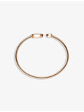 Chopard Happy Spirit 18ct rose and white gold diamond bangle (British brand)