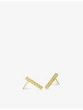 Chopard Ice Cube Pure 18-carat yellow gold diamond earrings, UK version