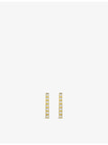 Chopard Ice Cube Pure 18-carat yellow gold diamond earrings, UK version