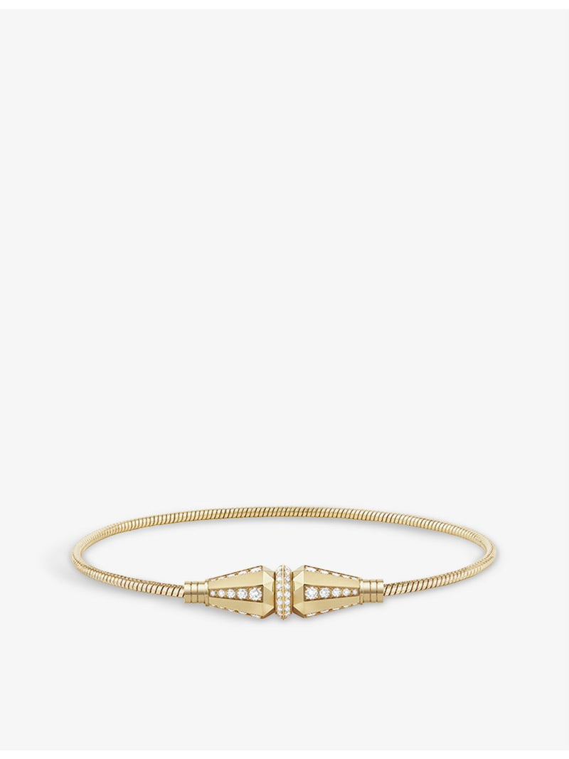 Boucheron 1.04ct diamond bracelet in 18ct yellow gold, UK version