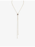 Boucheron Quatre Classique 18ct gold diamond tie necklace 75cm - British product