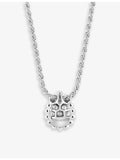 Boucheron Serpent Bohème white gold diamond pendant necklace, imported from the UK