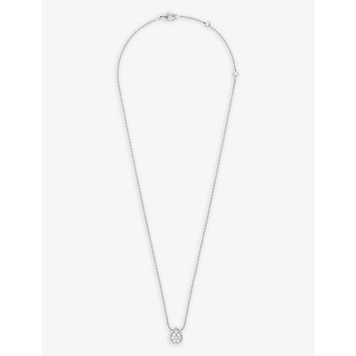 selfridges Boucheron Serpent Bohème 18ct white-gold and 0.13ct diamond pendant necklace- Buy online at McGrocer