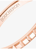 Boucheron 18ct rose gold Quatre Clou ring, imported from the UK
