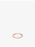 Boucheron 18ct rose gold Quatre Clou ring, imported from the UK