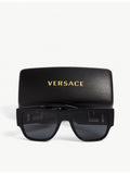 Versace VE4403 round-frame acetate sunglasses 57mm, imported from the UK