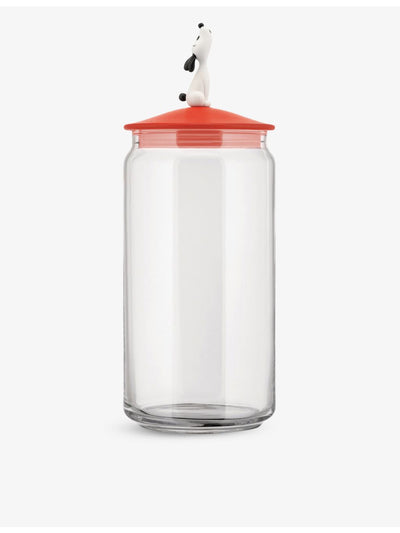 selfridges Alessi Lula Glass Dog Food Jar 27cm- Buy online at McGrocer