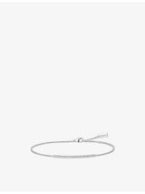 selfridges Messika Gatsby 18ct White Gold Diamond Bracelet- Buy online at McGrocer
