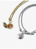 Astley Clarke white sapphire locket bracelet, imported from the UK
