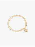 Astley Clarke white sapphire locket bracelet, imported from the UK