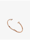 Tiffany & Co T1 18ct rose gold diamond bracelet - British product