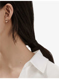 Tiffany Elsa Peretti open heart earrings 18ct rose gold (British brand)