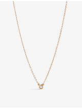 selfridges Tiffany & Co. Diamonds by the Yard Diamond and 18ct Rose-Gold Pendant Necklace 40.64cm- Buy online at McGrocer