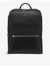 selfridges Smythson Panama Zip-around Leather Backpack- Buy online at McGrocer