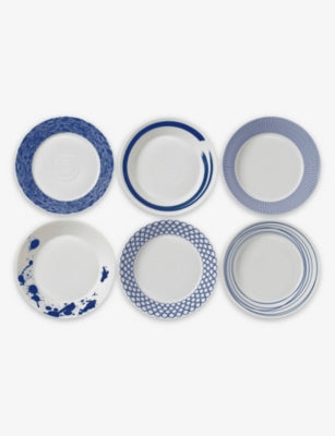 Royal Doulton Pacific Lines pasta bowls set of six 22cm, UK version