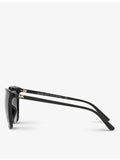 Michael Kors Anaheim square-frame acetate sunglasses 57mm, imported from the UK
