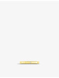 Chopard Ice Cube 18ct yellow gold and diamond ring, UK version