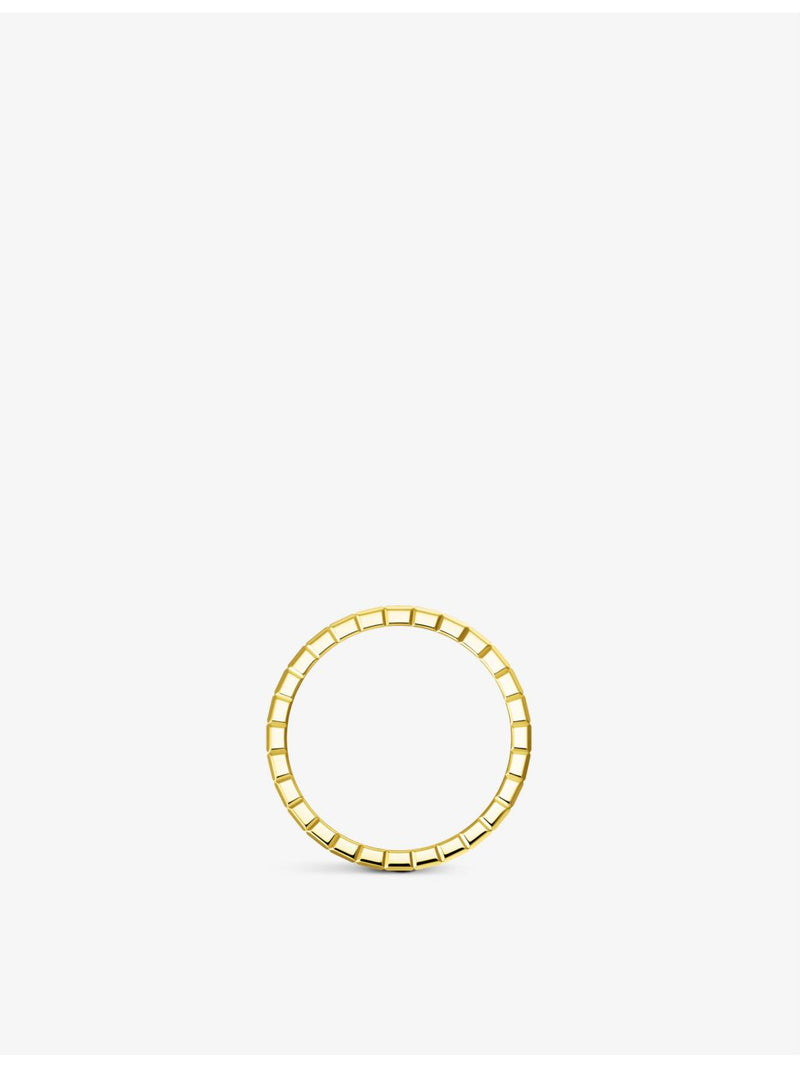 Chopard Ice Cube 18ct yellow gold and diamond ring, UK version