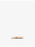 Chopard Ice Cube ring in 18ct rose gold, imported from the UK
