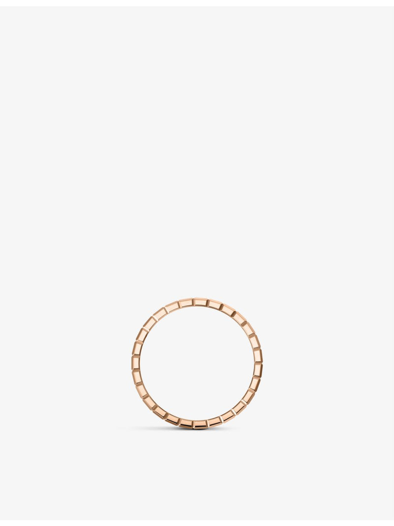 Chopard Ice Cube ring in 18ct rose gold, imported from the UK
