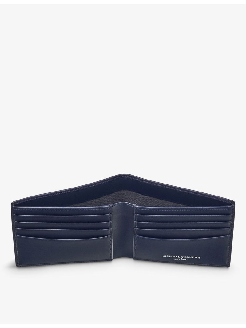 Aspinal of London logo-embellished leather wallet, imported from the UK