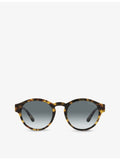 Giorgio Armani panthos bio-acetate sunglasses AR6112J crystal lenses - British product