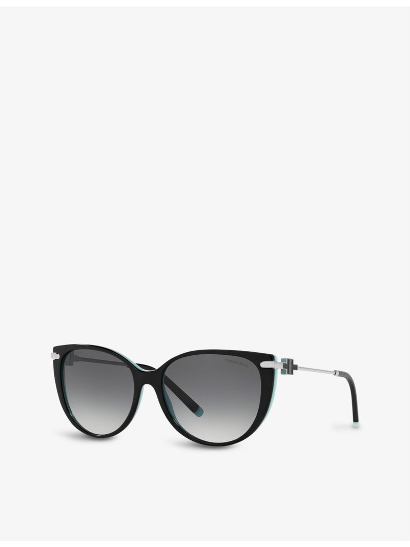 Tiffany & Co cat eye acetate sunglasses 57mm, UK version