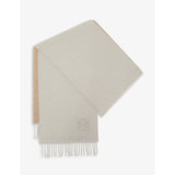 selfridges Loewe Anagram-embroidered Wool and Cashmere-blend Scarf- Buy online at McGrocer