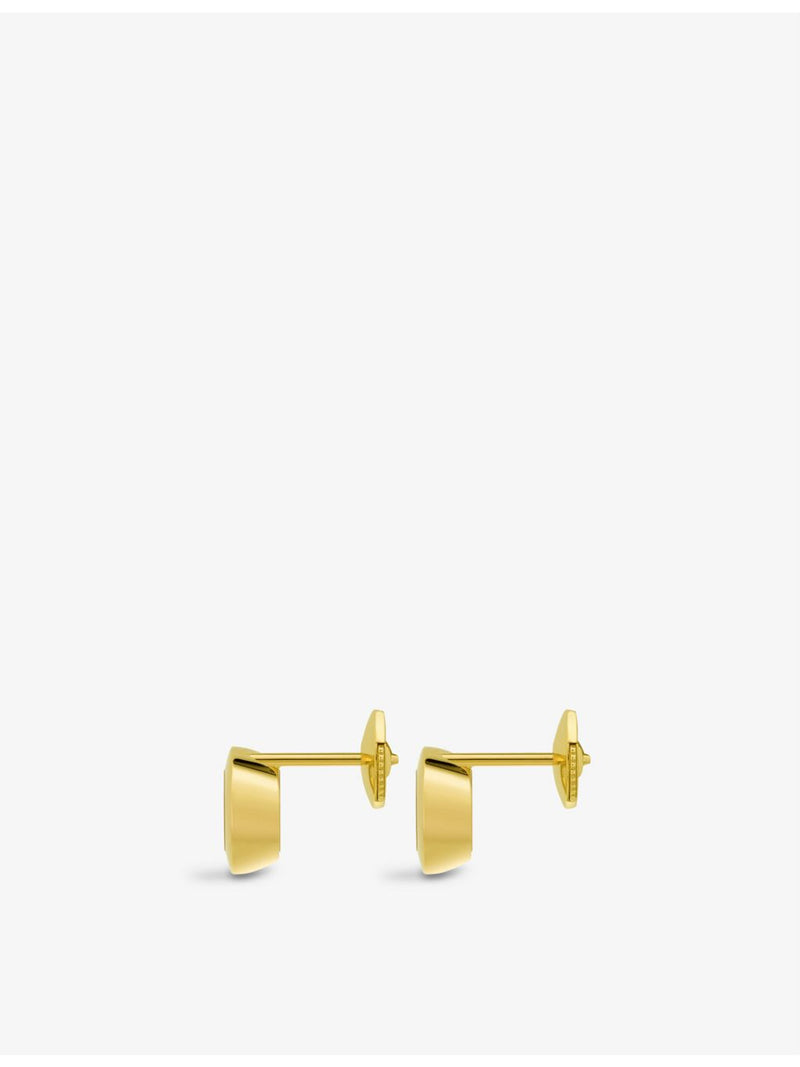 Chopard Happy Diamonds 18ct yellow gold earrings - British product