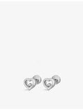 Chopard Happy Diamonds 18ct white gold diamond earrings - British product