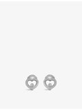 Chopard Happy Diamonds 18ct white gold diamond earrings - British product
