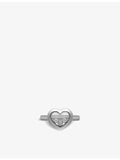 Chopard white-gold diamond ring 0.15ct brilliant-cut - British product