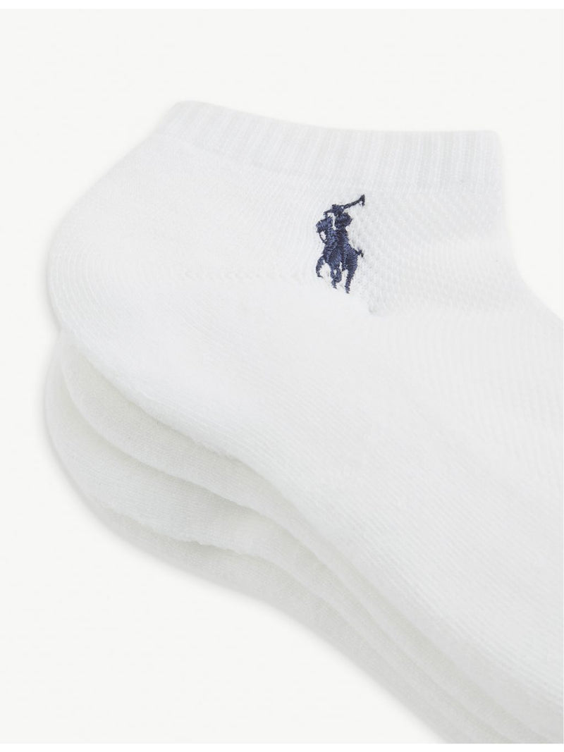 Polo Ralph Lauren low-cut embroidered socks pack of 6, UK version