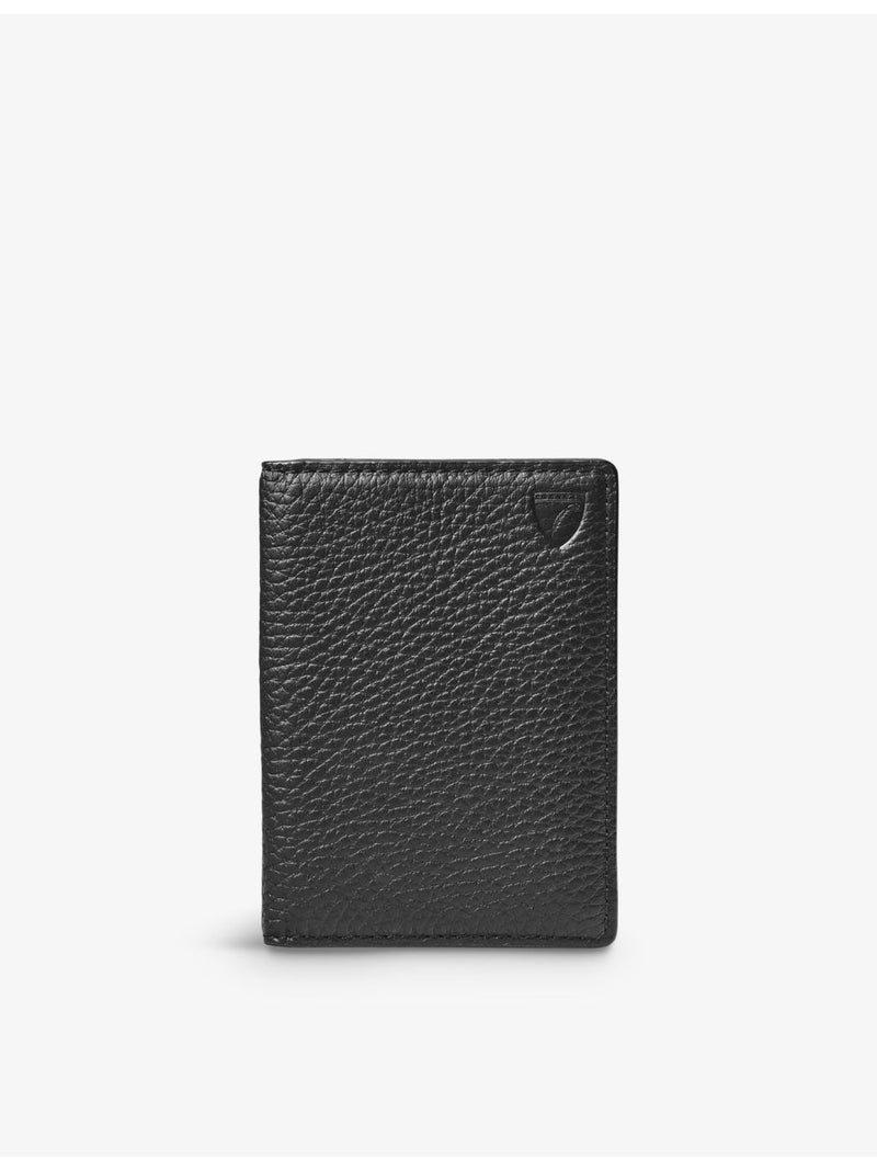 Aspinal of London Double Fold leather card holder - British product