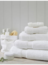 selfridges The White Company Luxury Egyptian Super-Jumbo Cotton Towel 180cm x 115cm- Buy online at McGrocer