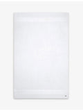 Lacoste cotton bath sheet with embroidered logo 100x150cm - British product