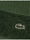 Lacoste bath towel with embroidered logo, 70x140cm - British product