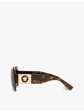 Versace VE4405 acetate sunglasses square frame 54mm, imported from the UK