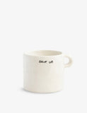 anna+nina ceramic Shut Up mug 9cm (British brand)