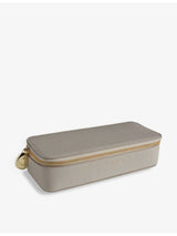 selfridges Monica Vinader Zipped Large Leather Trinket Box- Buy online at McGrocer