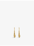 Monica Vinader Deia 18ct gold-plated vermeil silver hoop earrings, UK version
