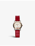 Chopard rose-gold diamond automatic watch 30mm, UK version