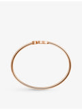 Chopard bangle bracelet rose-gold 0.05ct diamond mother-of-pearl - British product