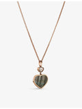 Chopard Happy Hearts rose gold pendant with diamond, imported from the UK
