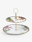 Wedgwood fine bone china two-tier cake stand, imported from the UK
